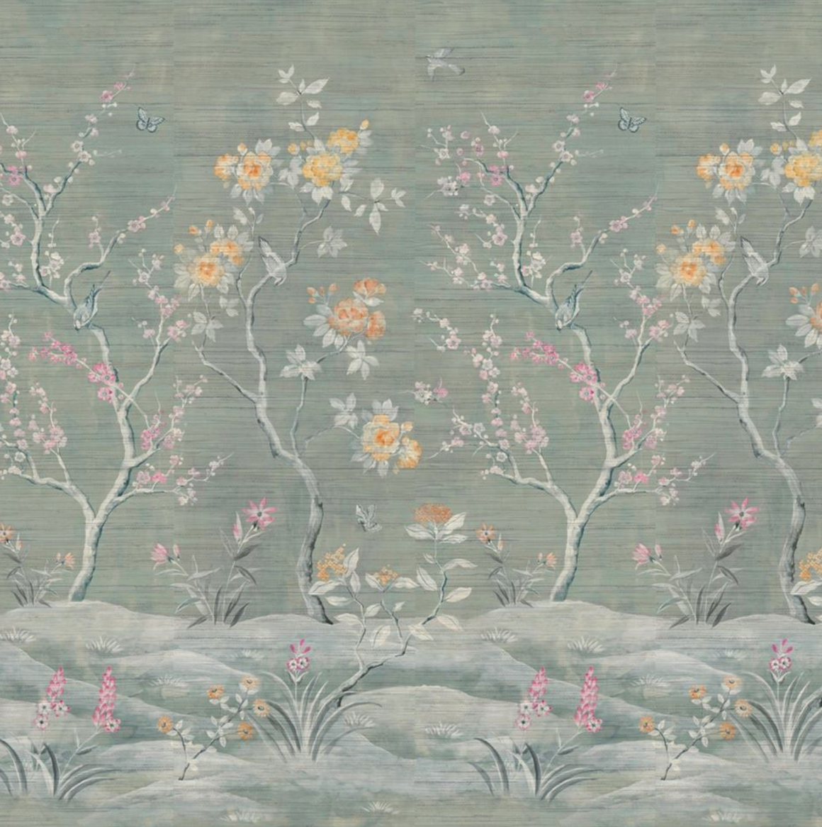 Manohari Grasscloth Wallpaper