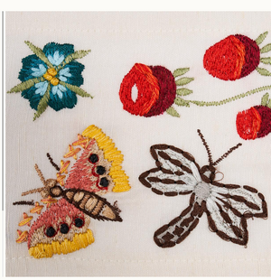 Royal Silk Embroidery Banding