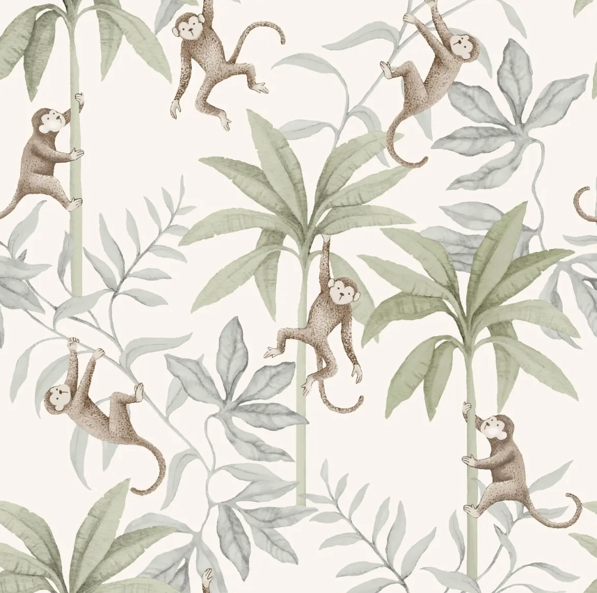 Jungle Friends Wallpaper