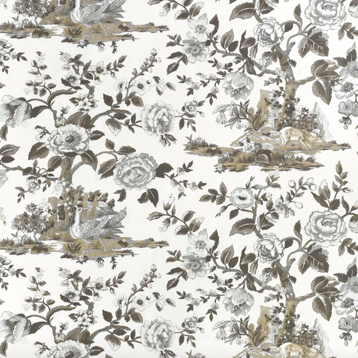 Forest Lodge Wallpaper