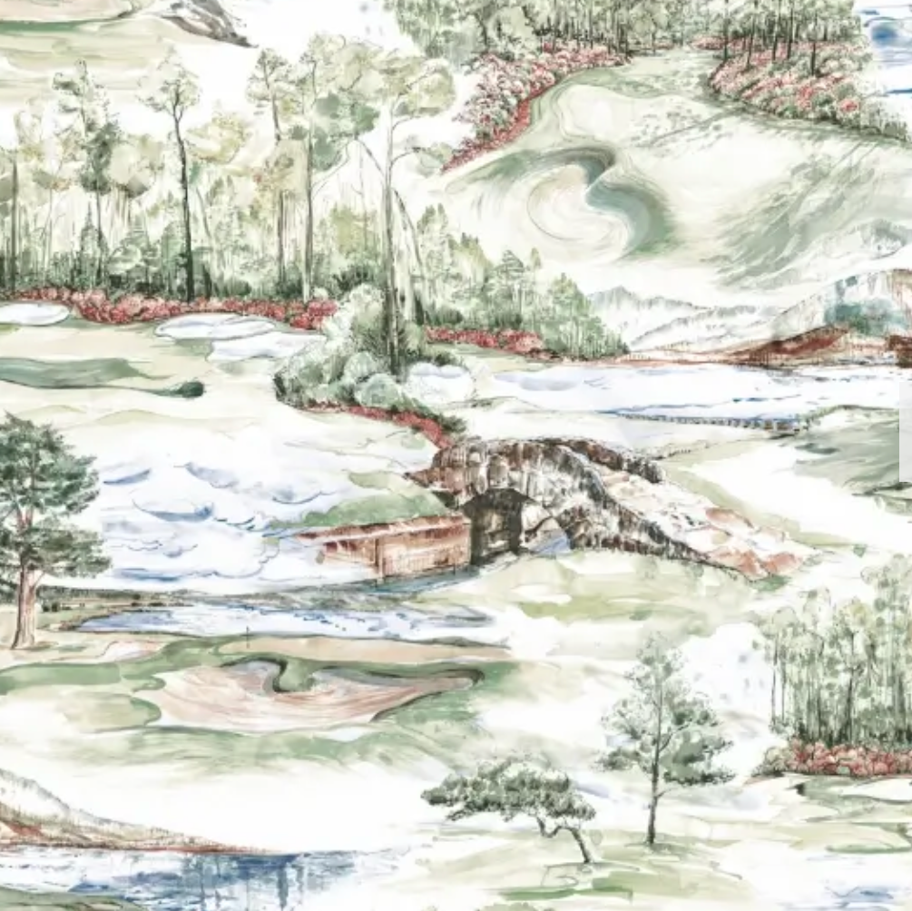 Hole in One Scenic Wallpaper