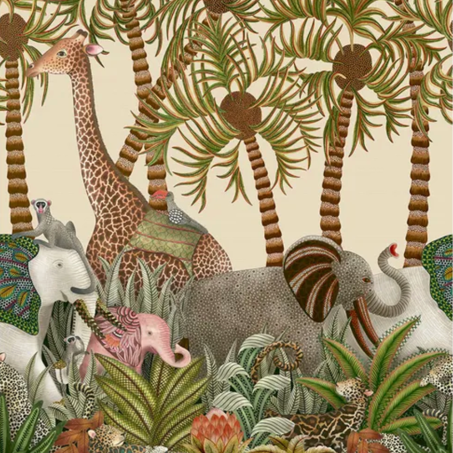 Letaba March Grasscloth Wallpaper