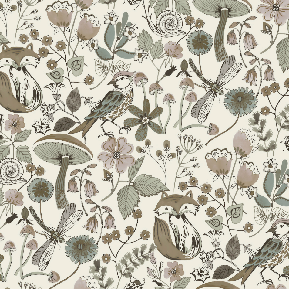 Wonder Woodland Animals Wallpaper
