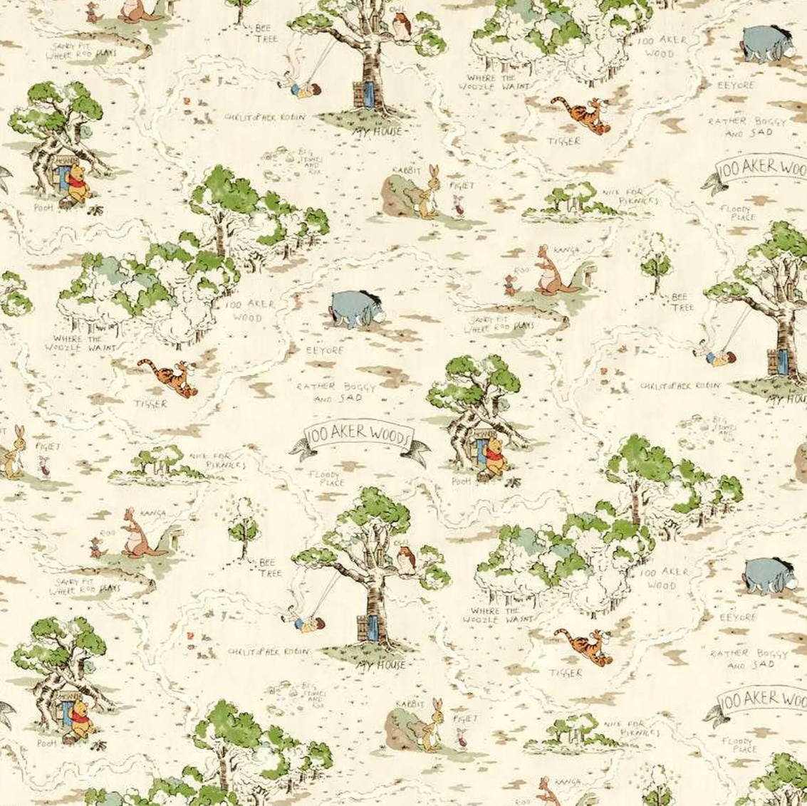 Hundred Acre Woods Fabric