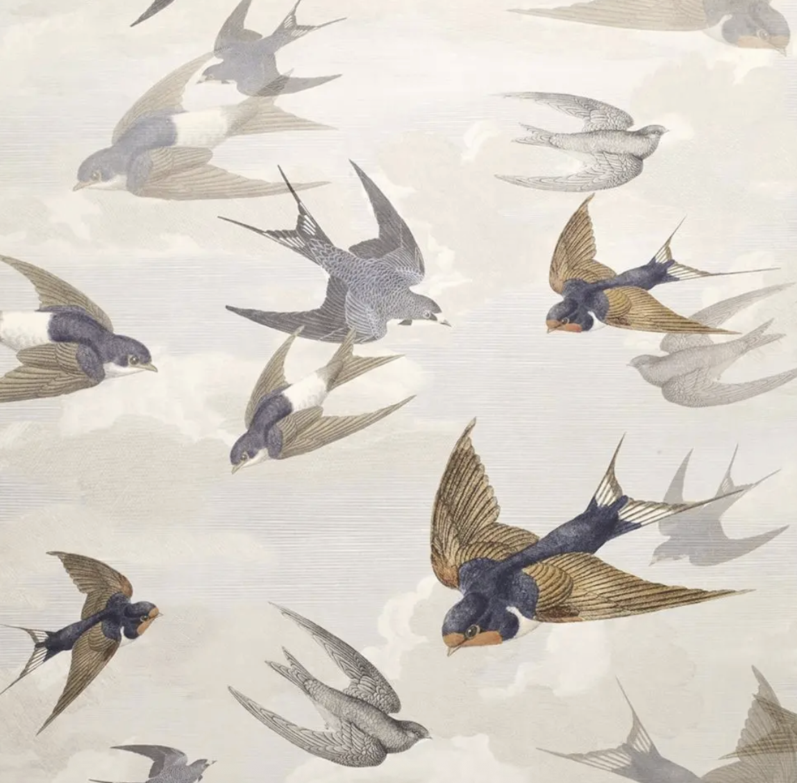 Chimney Swallow Wallpaper