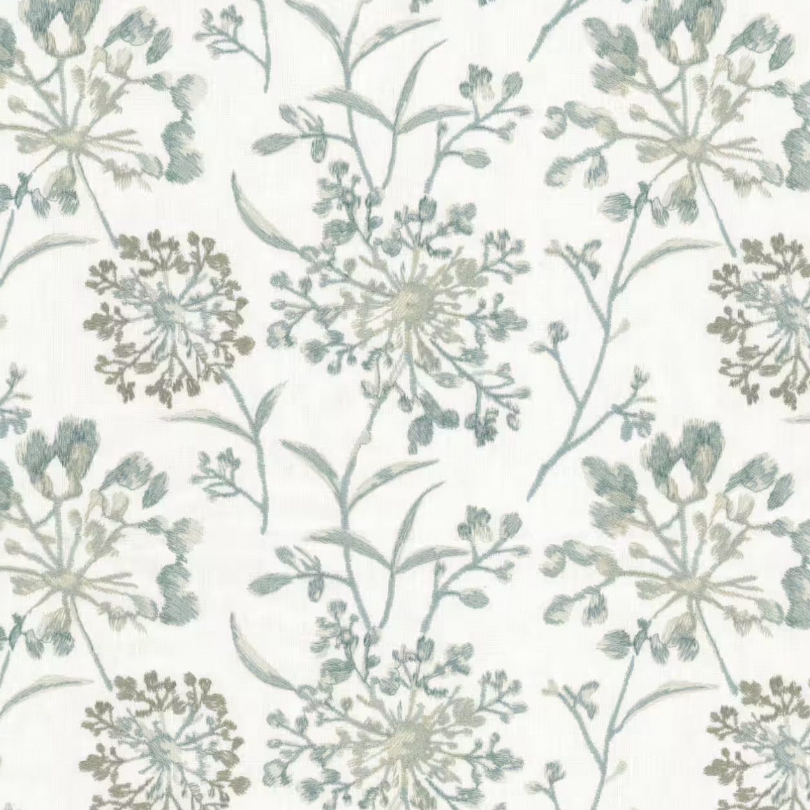 Arrangement Embroidered Fabric