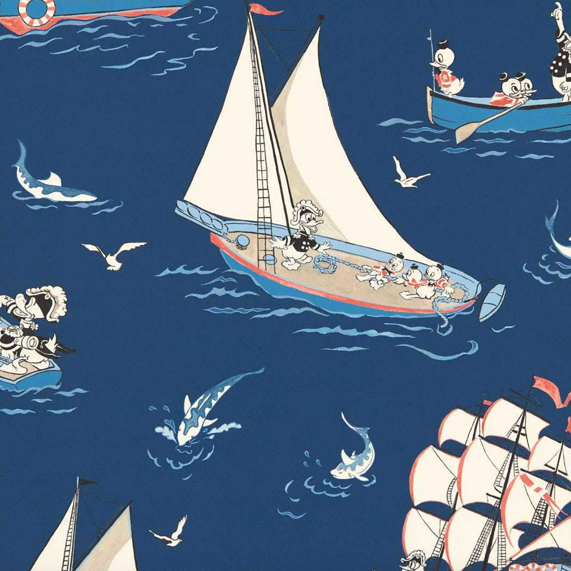Donald Nautical Wallpaper