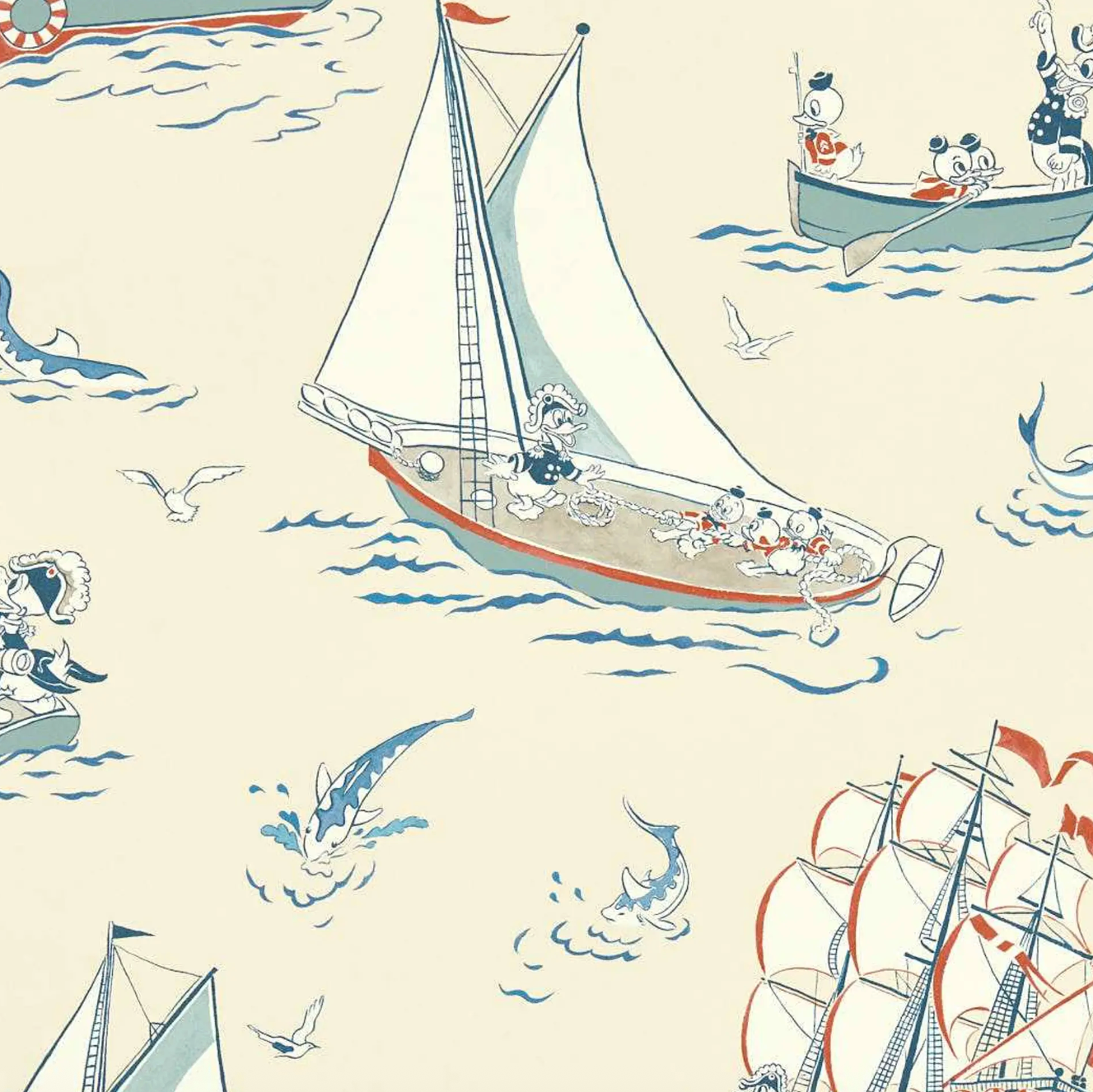 Donald Nautical Wallpaper