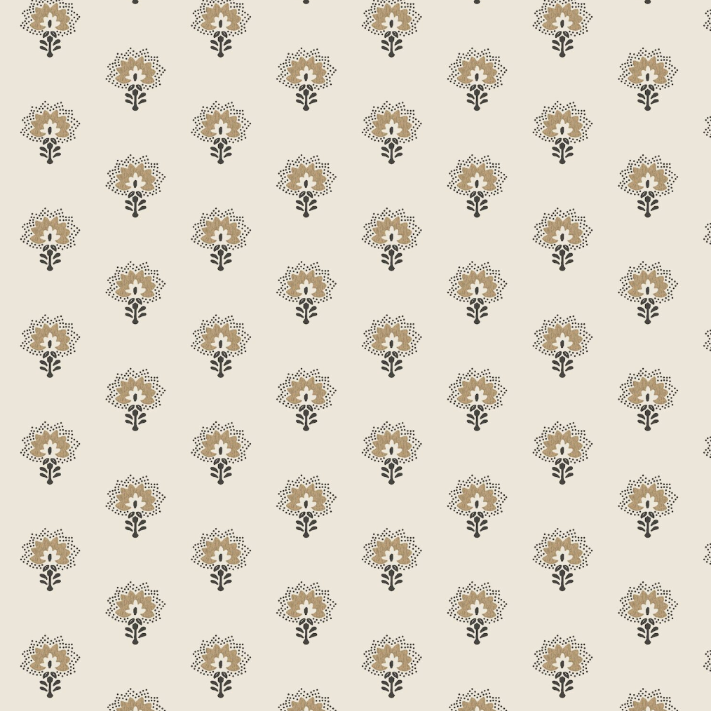 Hilda Floral Medallion Wallpaper