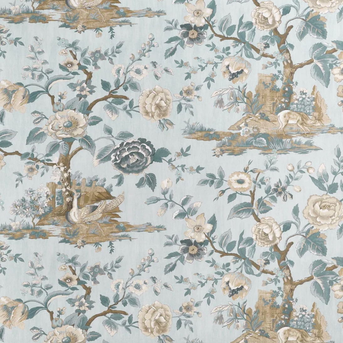 Forest Lodge Wallpaper