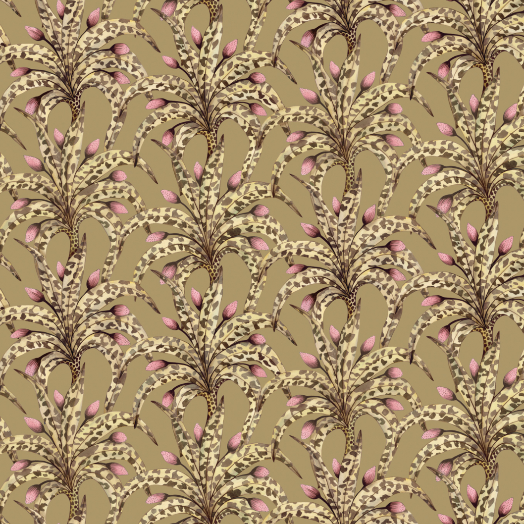 Afrika Damask Wallpaper