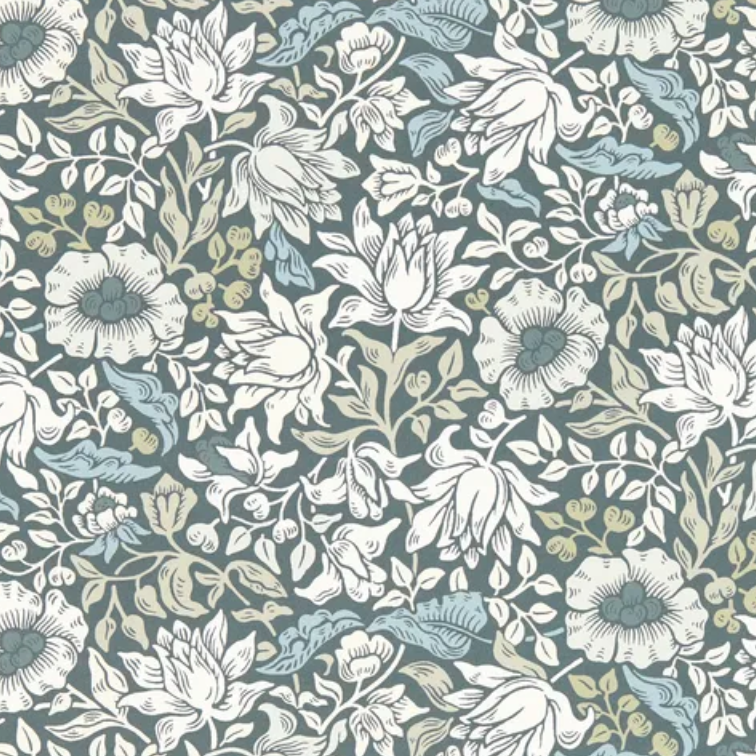 2861-87518 Umbra Charcoal Floral Wallpaper