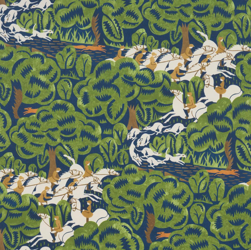 Fox Chase Wallpaper