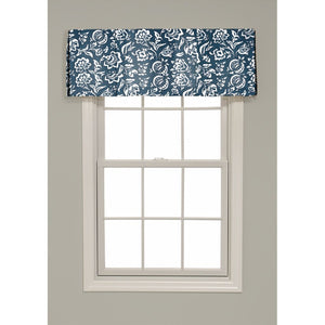 Inverted Box Pleat Rokeby Road Valance