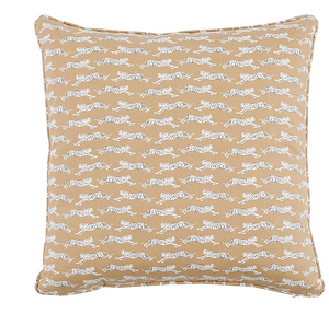 Leaping Leopards Pillow