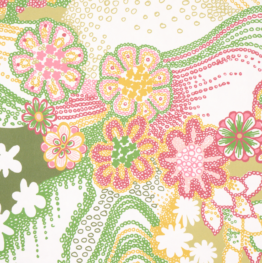 Daisy Chain Wallpaper Urban American Dry Goods Co.