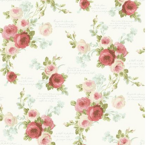 Magnolia Home Heirloom Rose Wallpaper