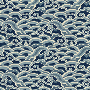 Deco Waves Fabric