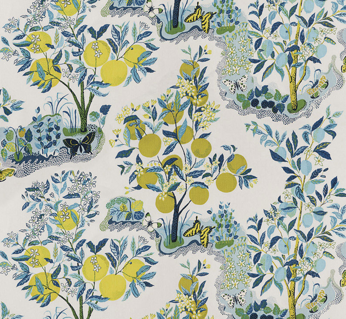 Citrus Garden Fabric