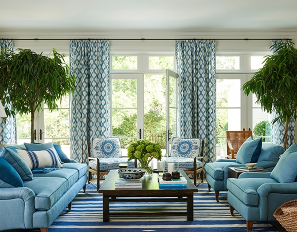 Santa Monica Ikat Fabric