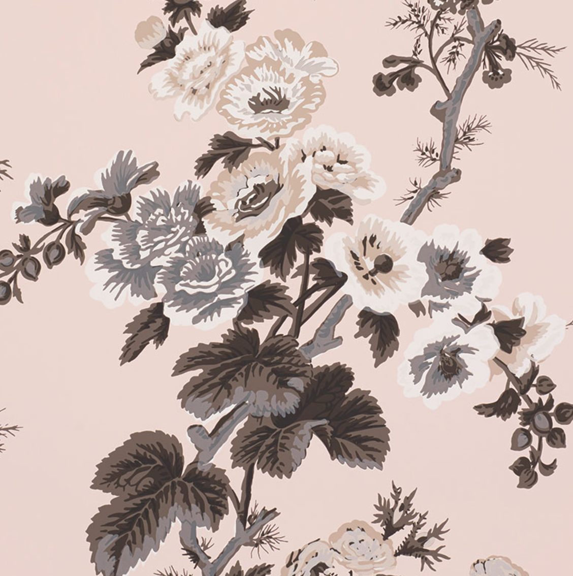 Pyne Hollyhock Wallpaper