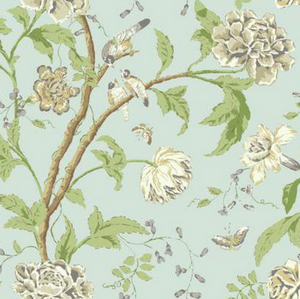 Teahouse Floral Wallpaper