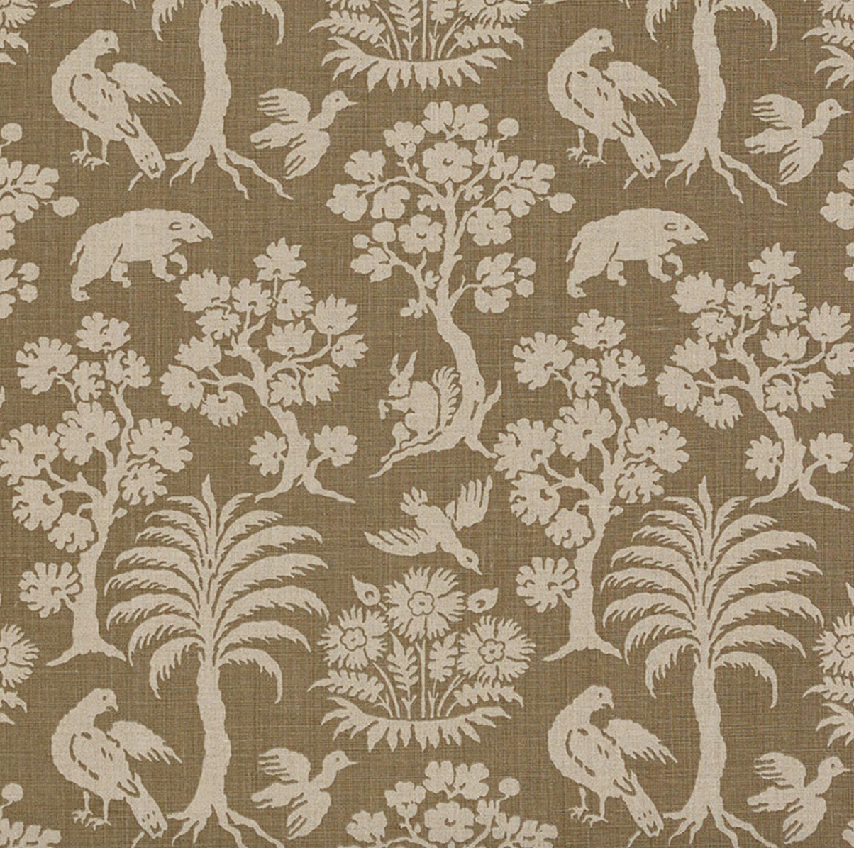 Woodland Silhouette Fabric