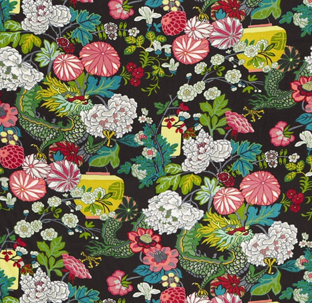 Chiang Mai Dragon Fabric