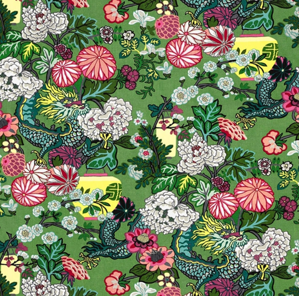 Chiang Mai Dragon Fabric