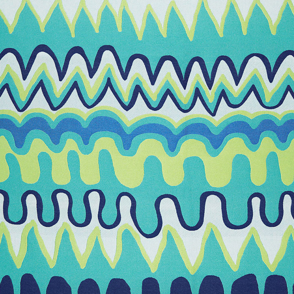 Zig Zag Weave Indoor-Outdoor  Fabric