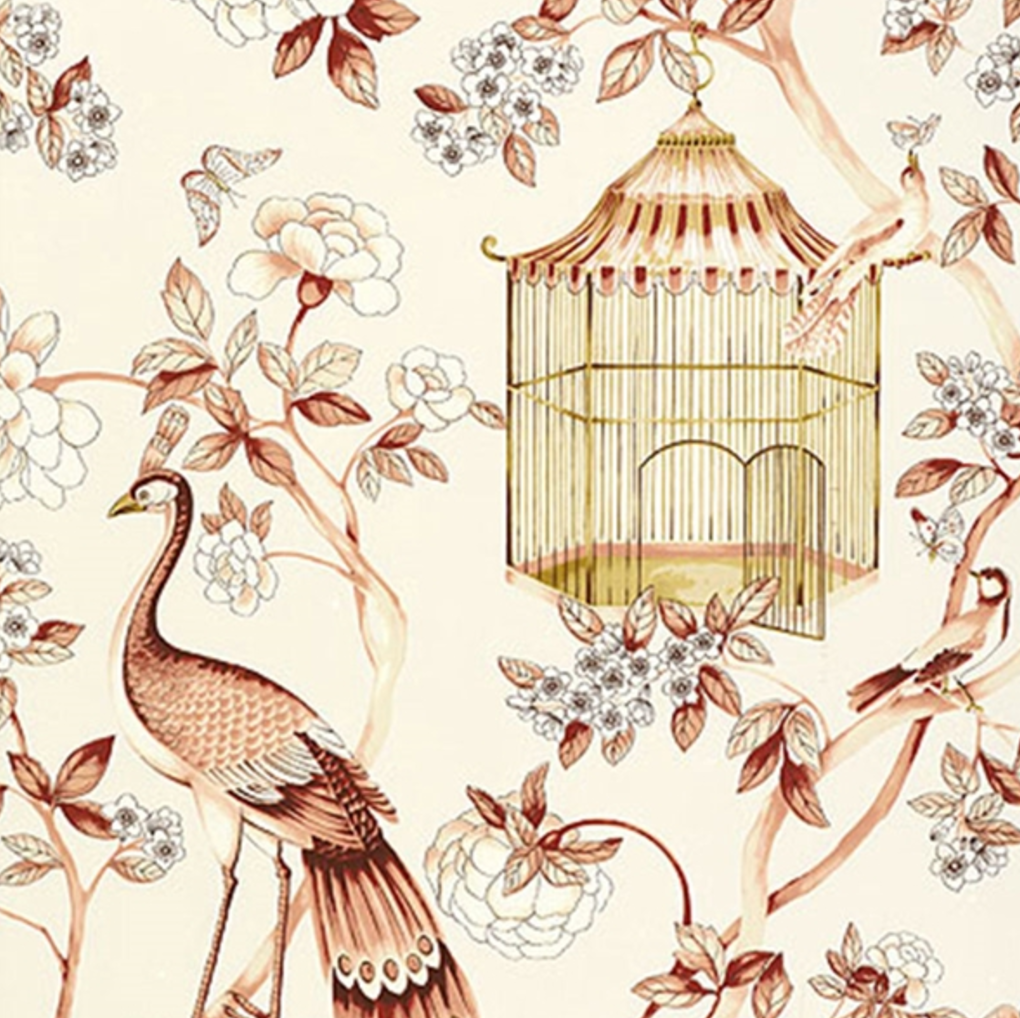 Oiseaux Et Fleur Wallpaper