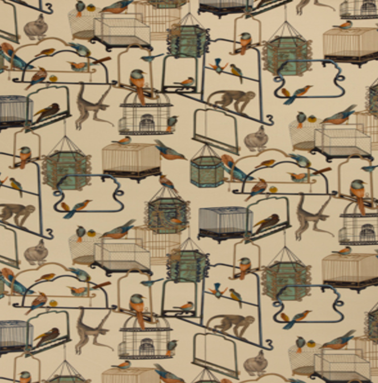 Menagerie Velvet Fabric