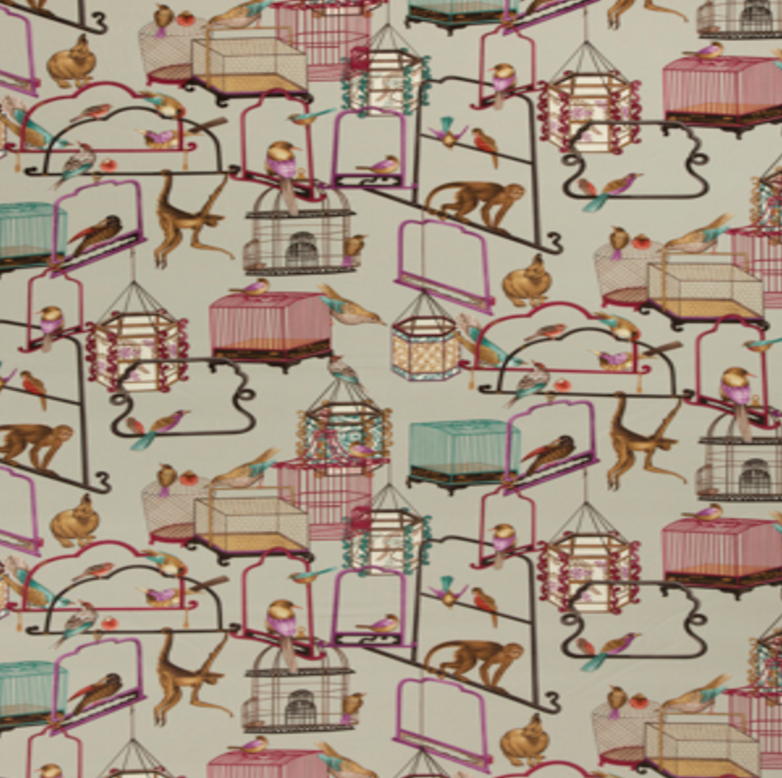 Menagerie Velvet Fabric