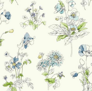 Meadow In Bloom Wallpaper
