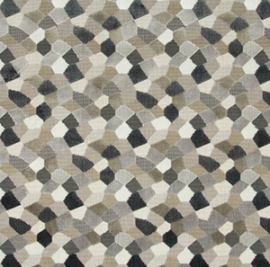 Modern Mosaic Velvet Fabric