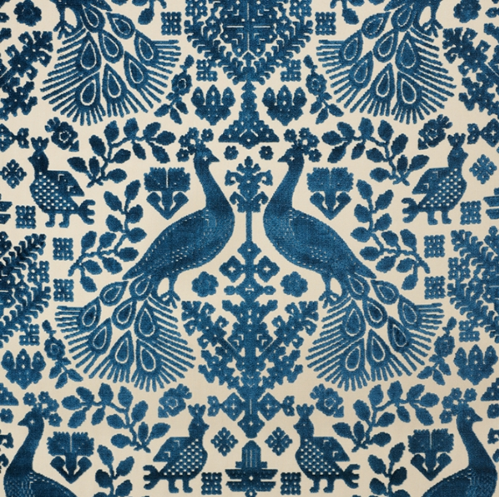 Pavone Velvet Fabric