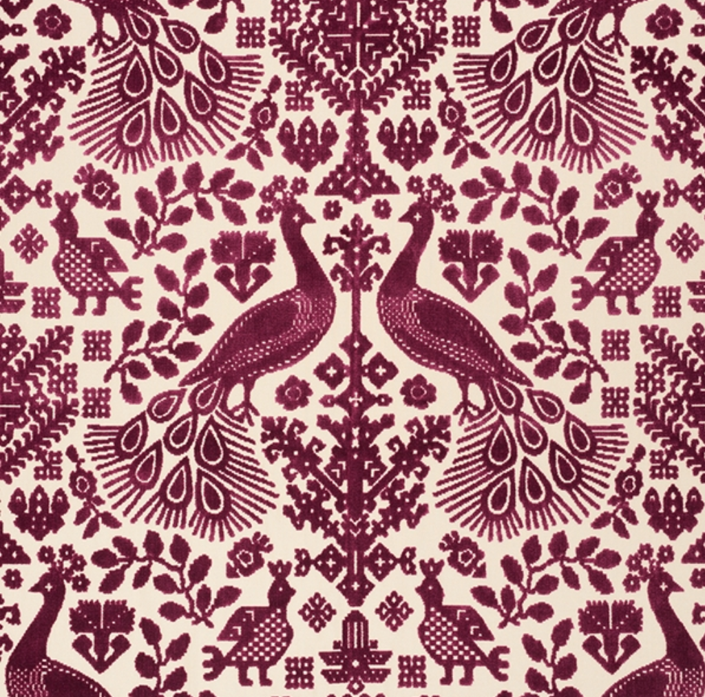 Pavone Velvet Fabric