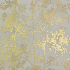 Shimmering Foliage Wallpaper