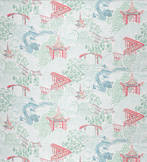 Asian Garden Fabric