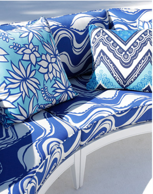 Carmel Coastline Indoor- Outdoor Print Fabric