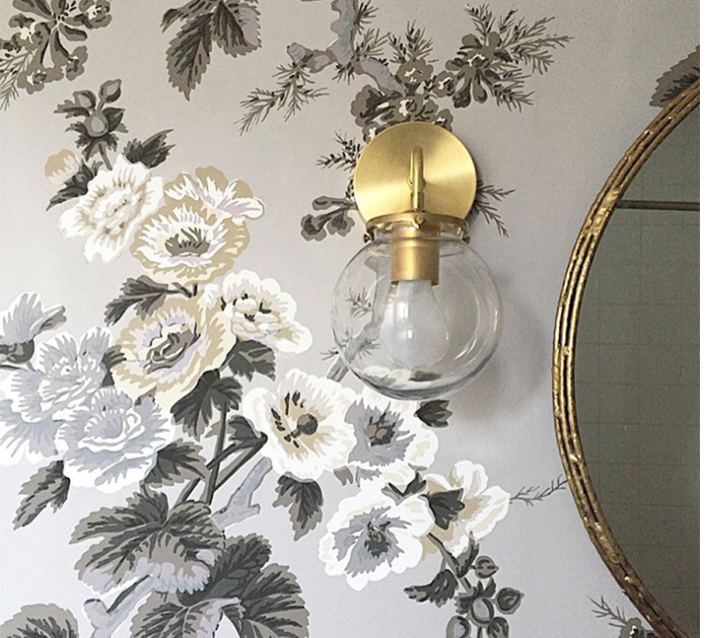 Pyne Hollyhock Wallpaper