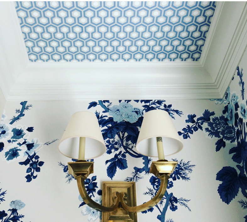 Pyne Hollyhock Wallpaper