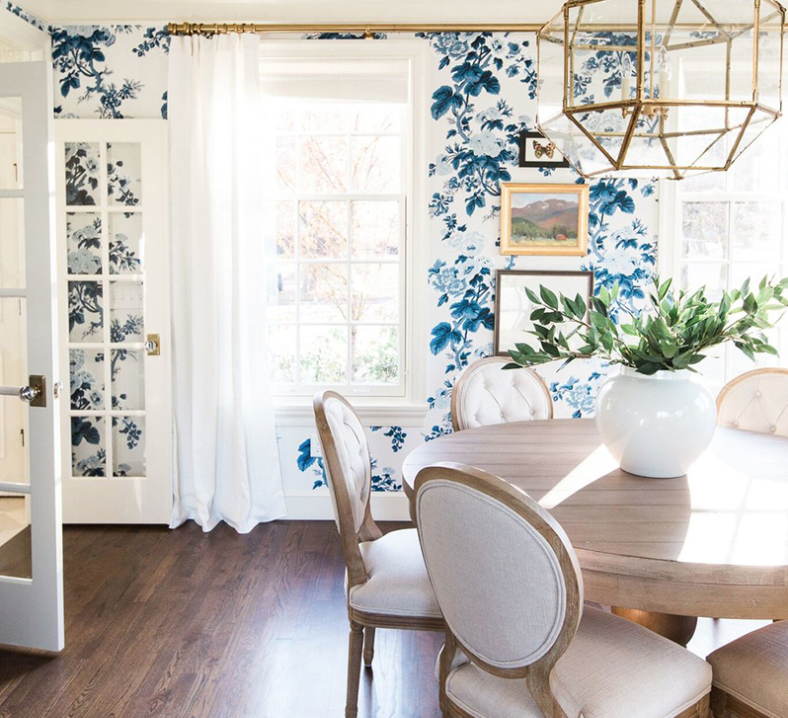 Pyne Hollyhock Wallpaper