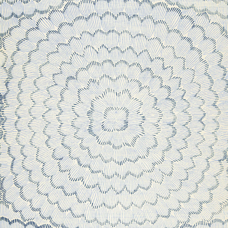 Feather Bloom Sisal Wallpaper