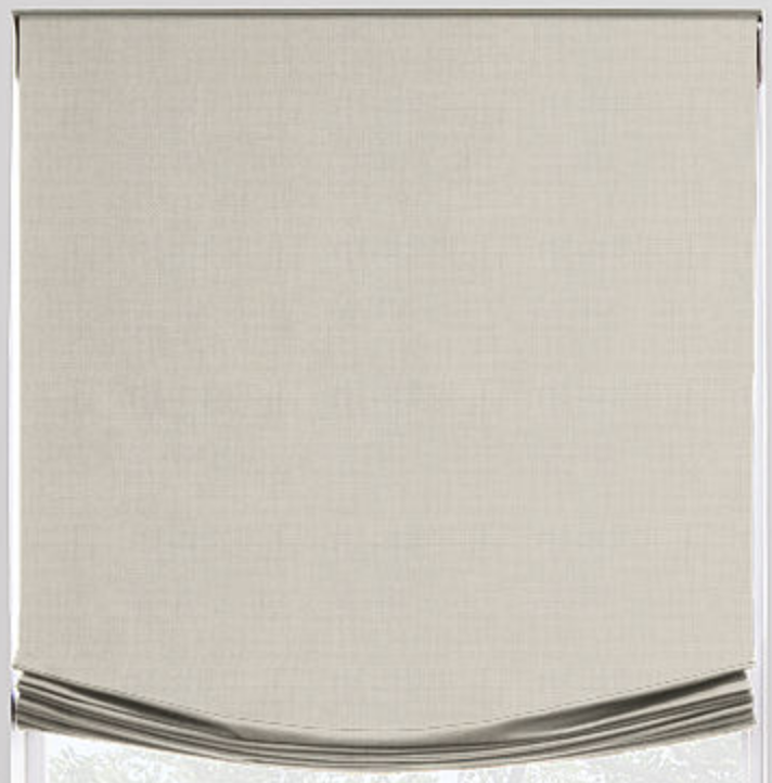 Linen Relaxed Roman Shade