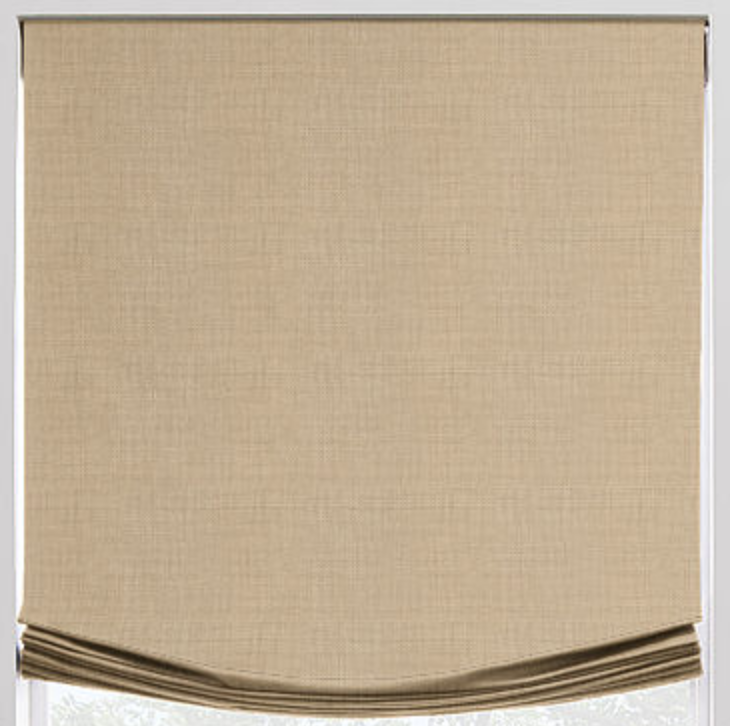 Linen Relaxed Roman Shade