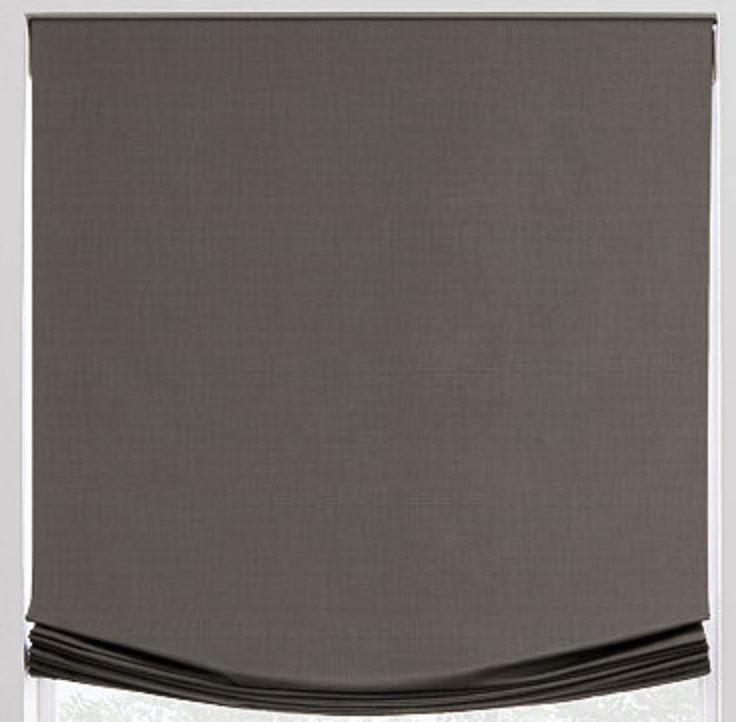 Linen Relaxed Roman Shade