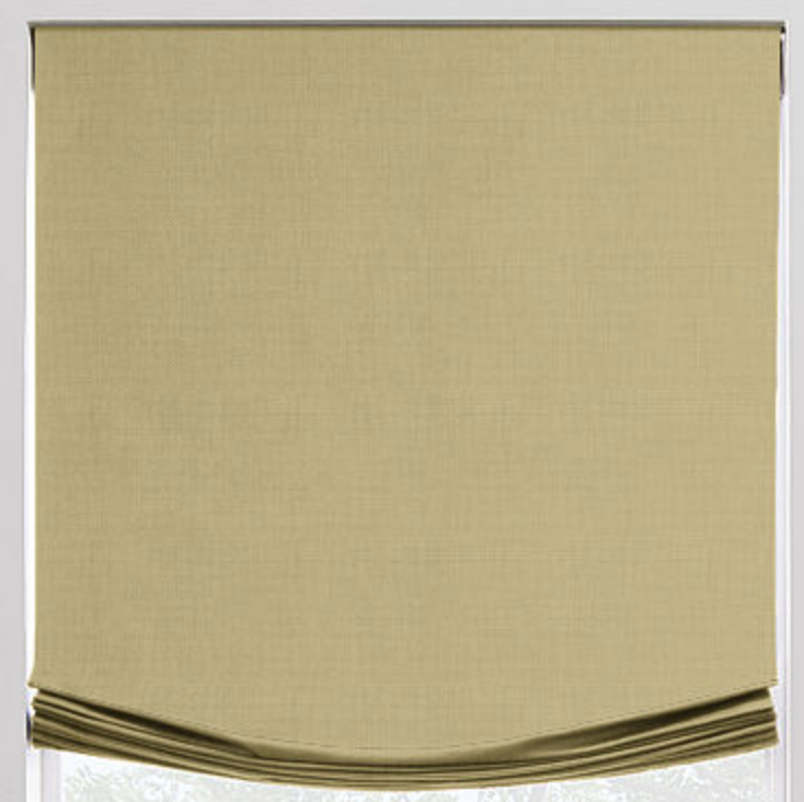 Linen Relaxed Roman Shade