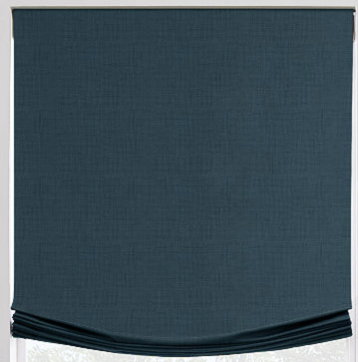 Linen Relaxed Roman Shade