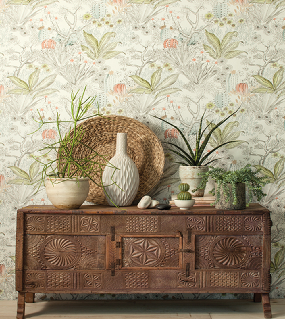 Flowering Desert Wallpaper